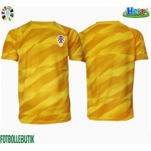 Kroatien Målvakt Hemmatröja EM 2024 Kortärmad